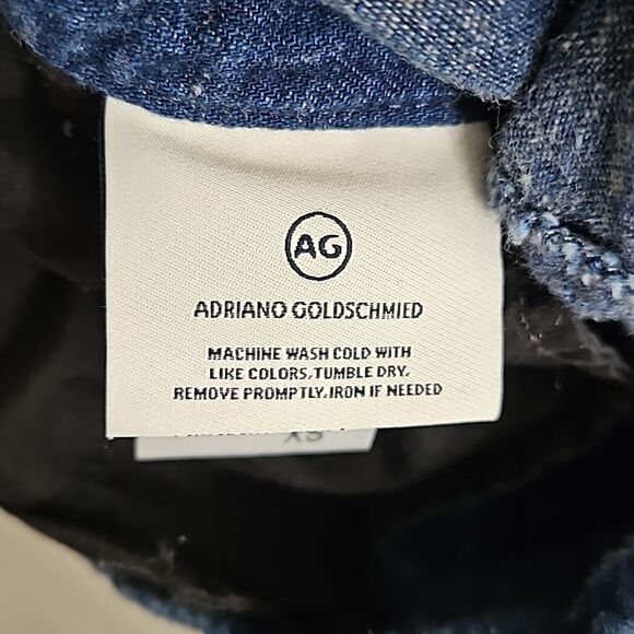 AG Adriano Goldschmeid “The Rhoda” Utility Romper XS Jean Short sleeve - Picture 10 of 16